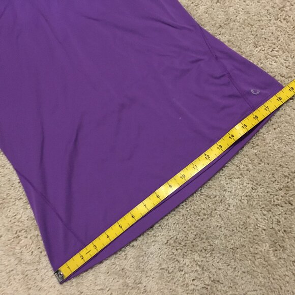 MEC Purple Sporty Muscle Shirt With Reflectors - Picture 11 of 13